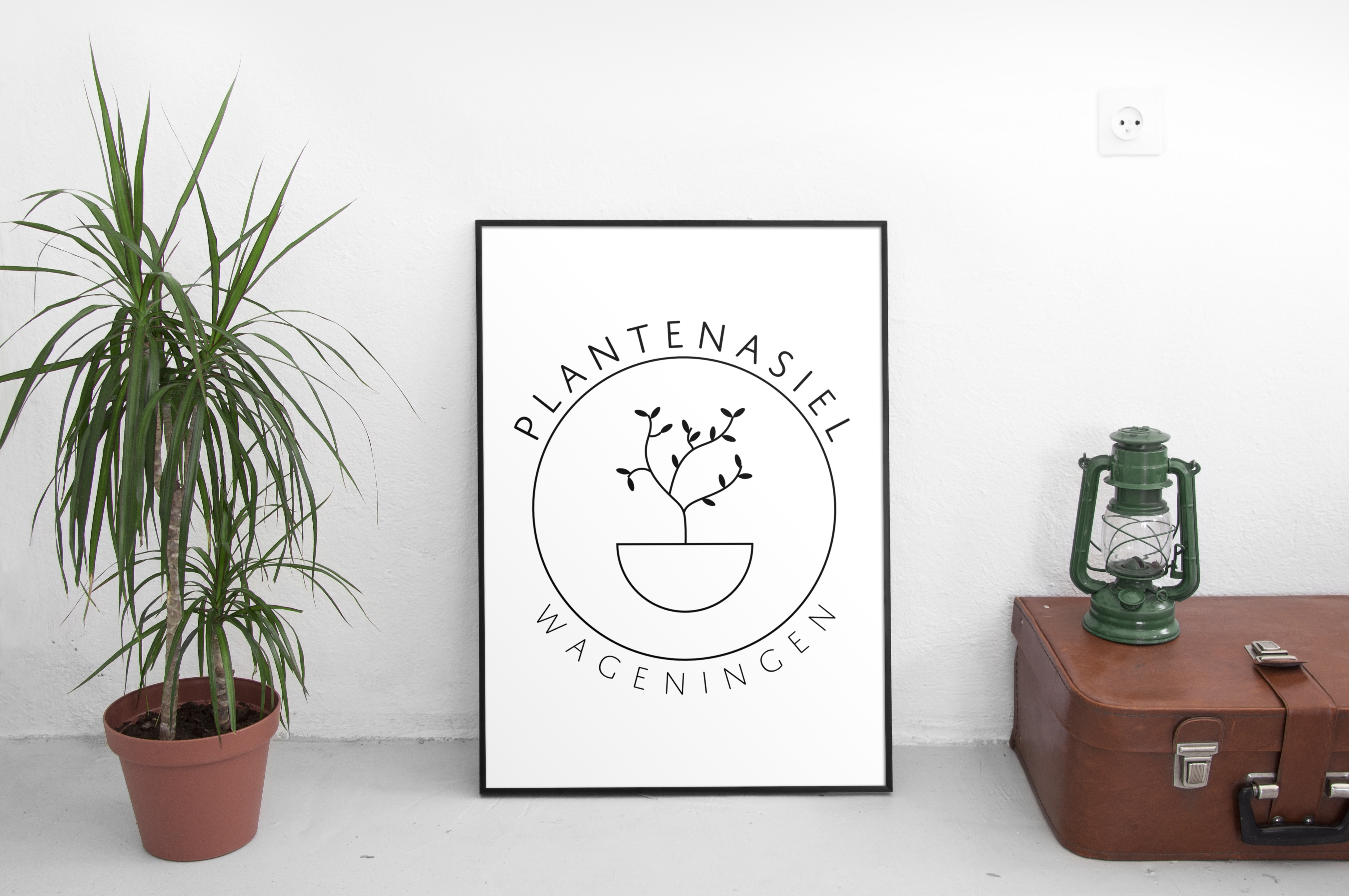 Logo design for Plantenasiel Wageningen
